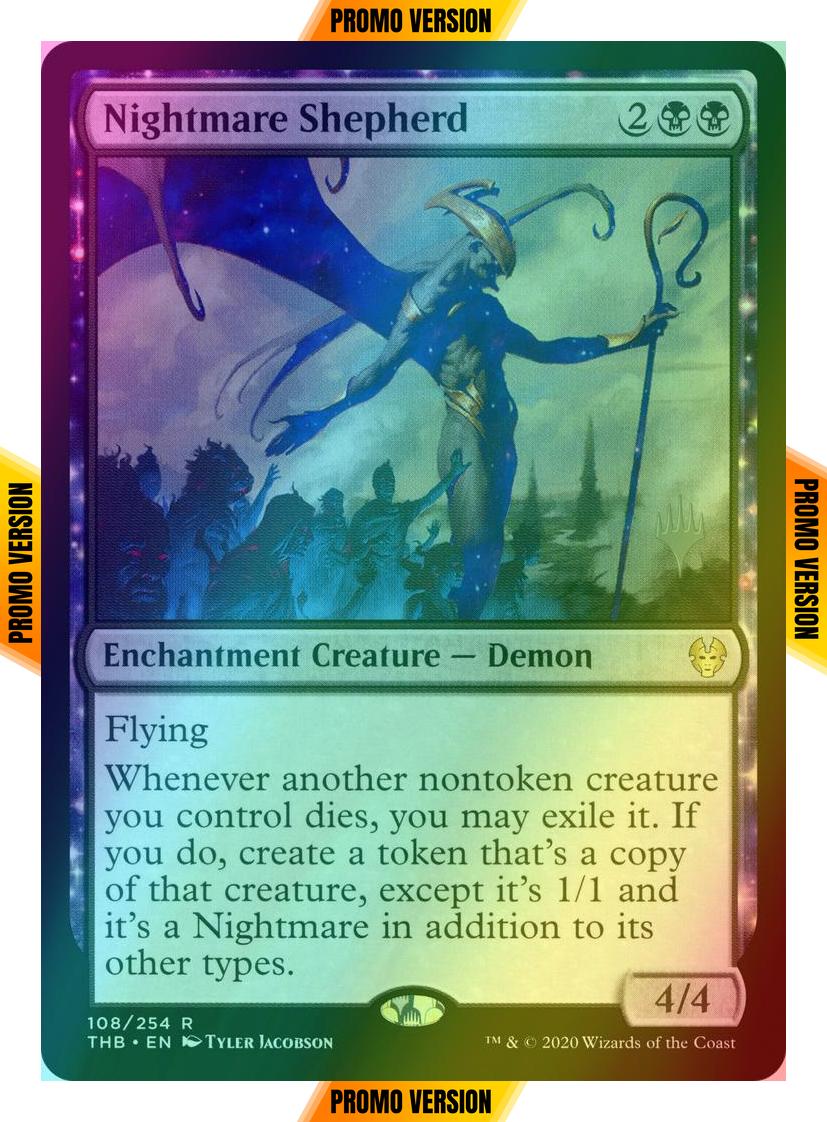 Nightmare Shepherd [108p] [Promo Pack] [Theros Beyond Death Promos] [Foil]