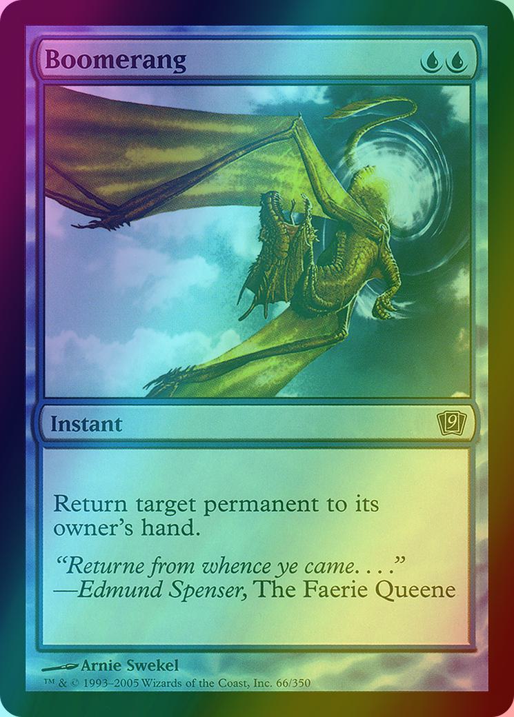 Boomerang [66x] [Ninth Edition] [Foil]