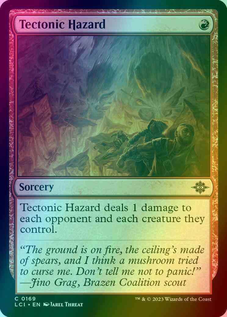 Tectonic Hazard [169] [The Lost Caverns of Ixalan] [Foil]