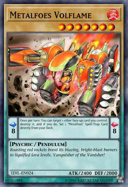 Metalfoes Volflame - MP17-EN079 - Rare - 1st Edition