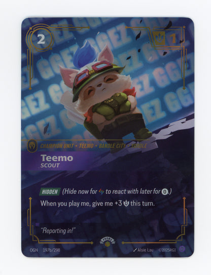 Teemo - Scout — GG EZ|Foil — ID 18096