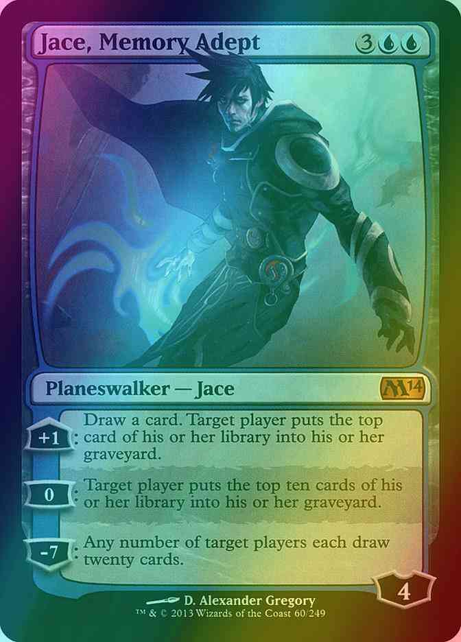 Jace, Memory Adept [60] [Magic 2014] [Foil]