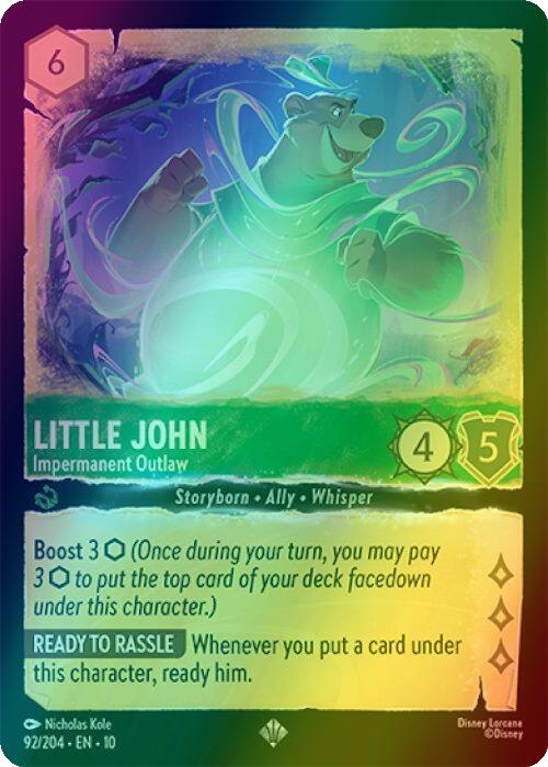 Little John - Impermanent Outlaw - 92/204 [Whispers in the Well] [Holofoil]