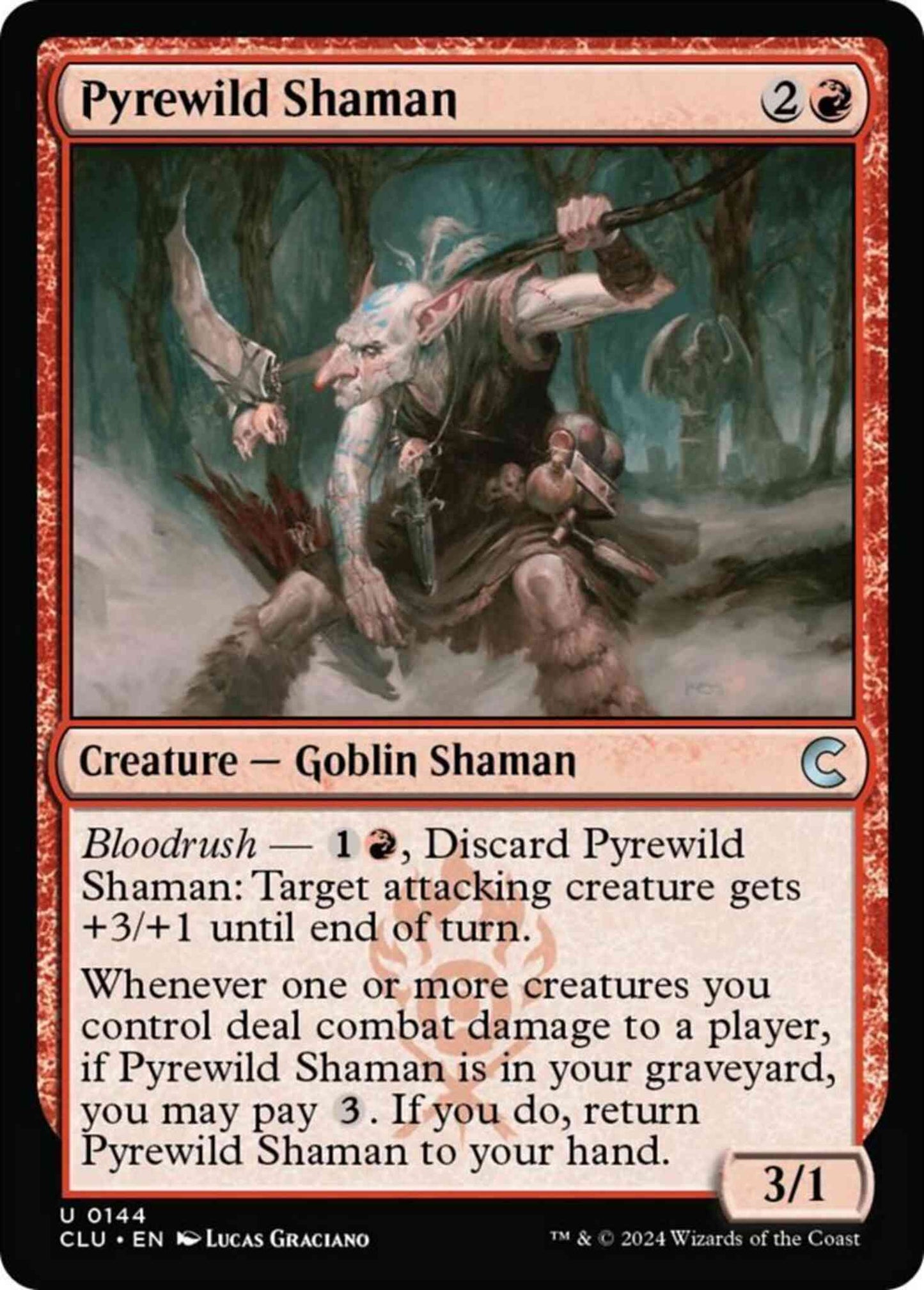 Pyrewild Shaman [144] [Ravnica: Clue Edition] [Non-Foil]