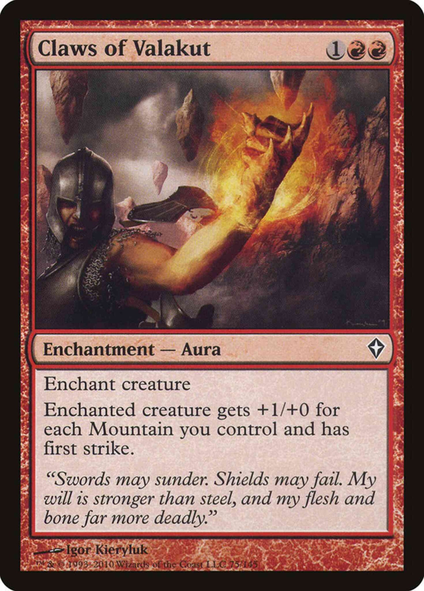 Claws of Valakut [75] [Worldwake] [Non-Foil]