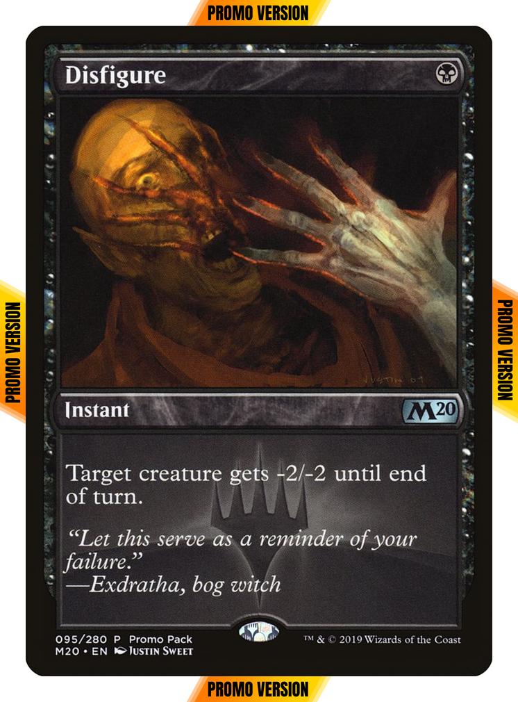 Disfigure [95] [Core Set 2020 Promos] [Foil]