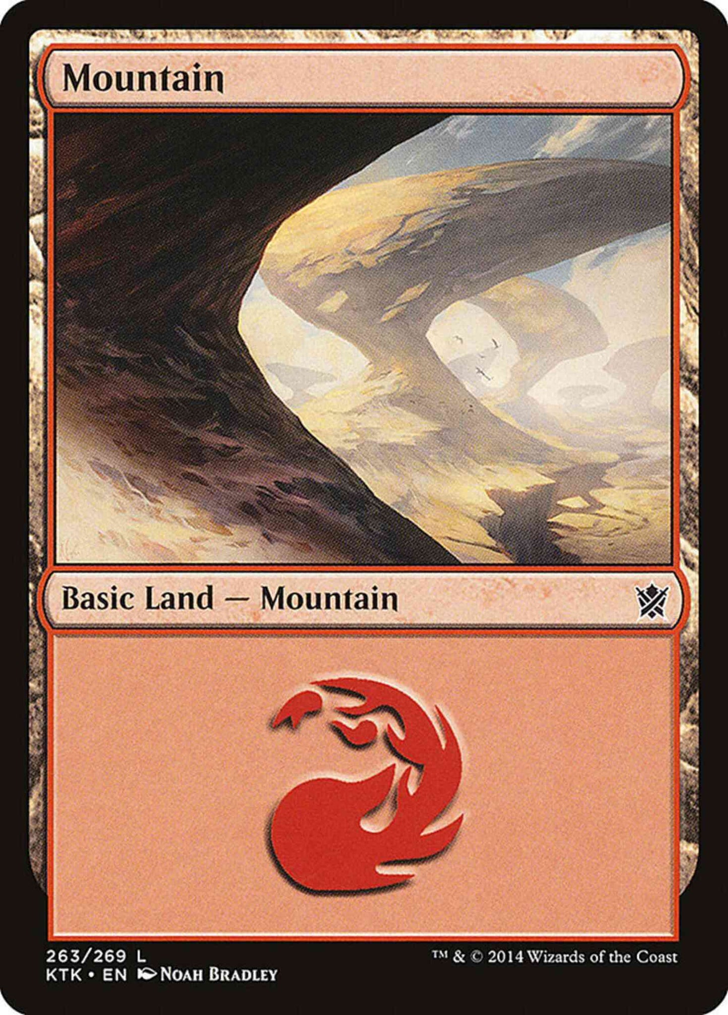 Mountain [263] [Khans Of Tarkir] [Non-Foil]