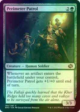 Perimeter Patrol [188] [The Brothers' War] [Foil]