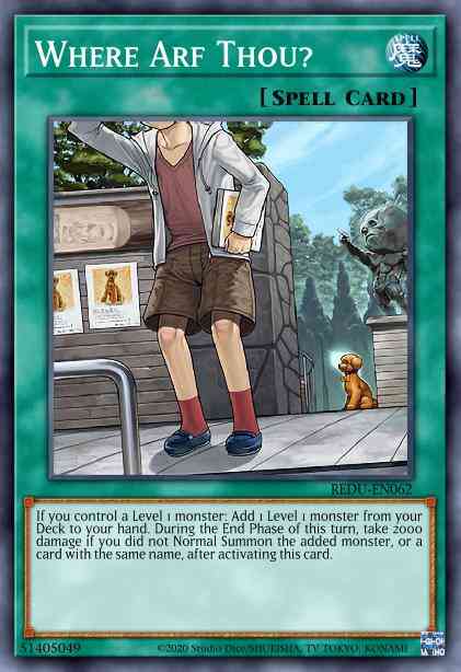 Where Arf Thou? - LDK2-ENK29 - Common - 1st Edition