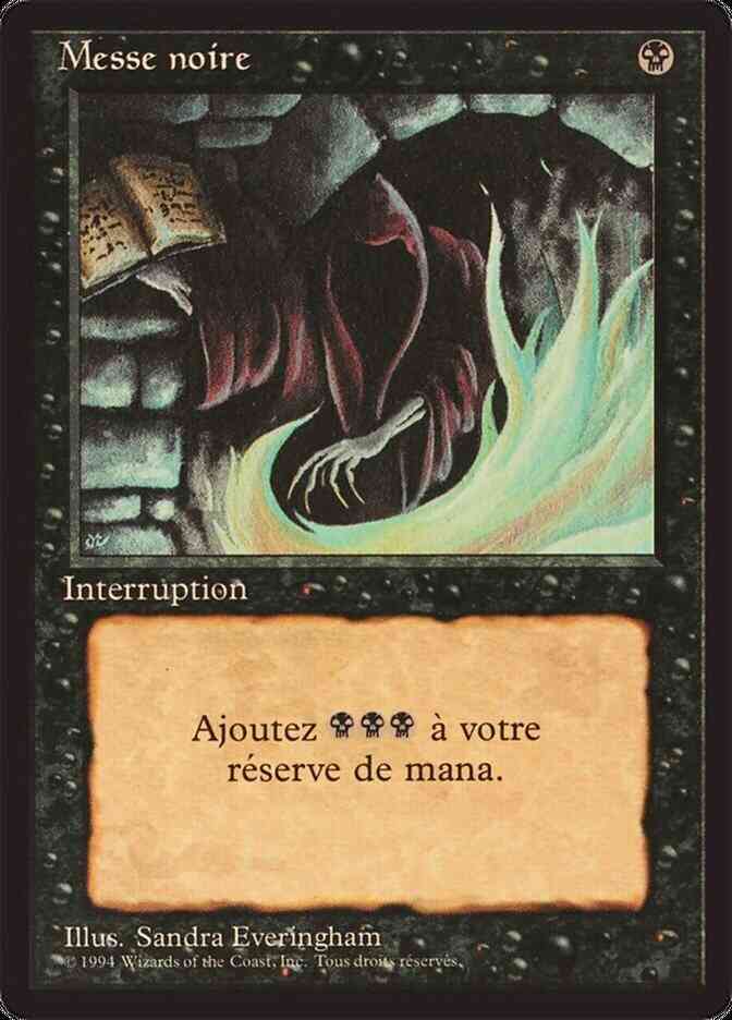 Dark Ritual - French [99] [Foreign Black Border: French] [Non-Foil]