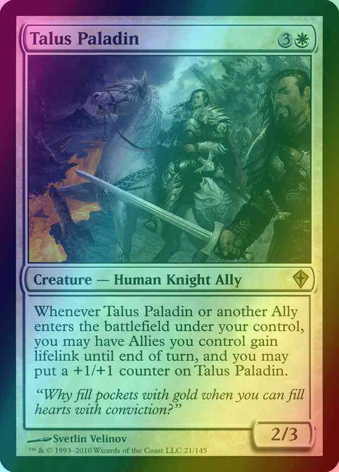 Talus Paladin [21] [Worldwake] [Foil]