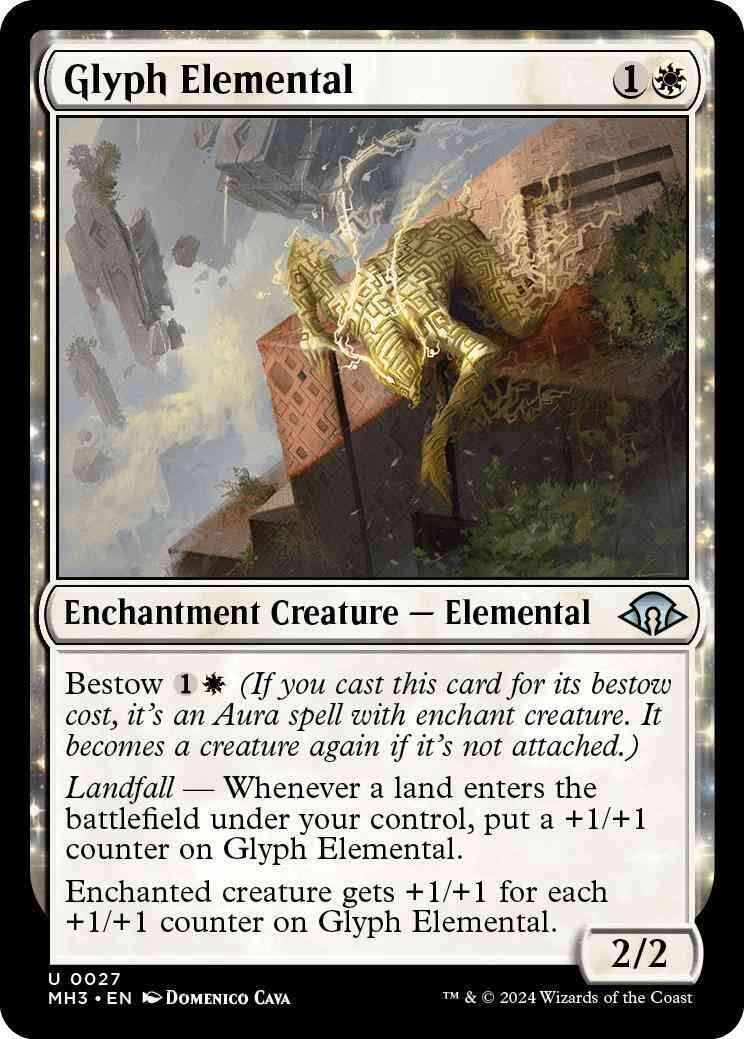 Glyph Elemental [27] [Modern Horizons 3] [Non-Foil]