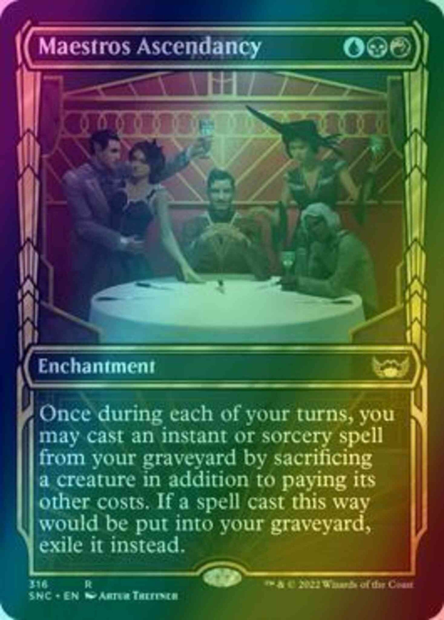 Maestros Ascendancy [316] [Golden Age Showcase] [Streets of New Capenna] [Foil]