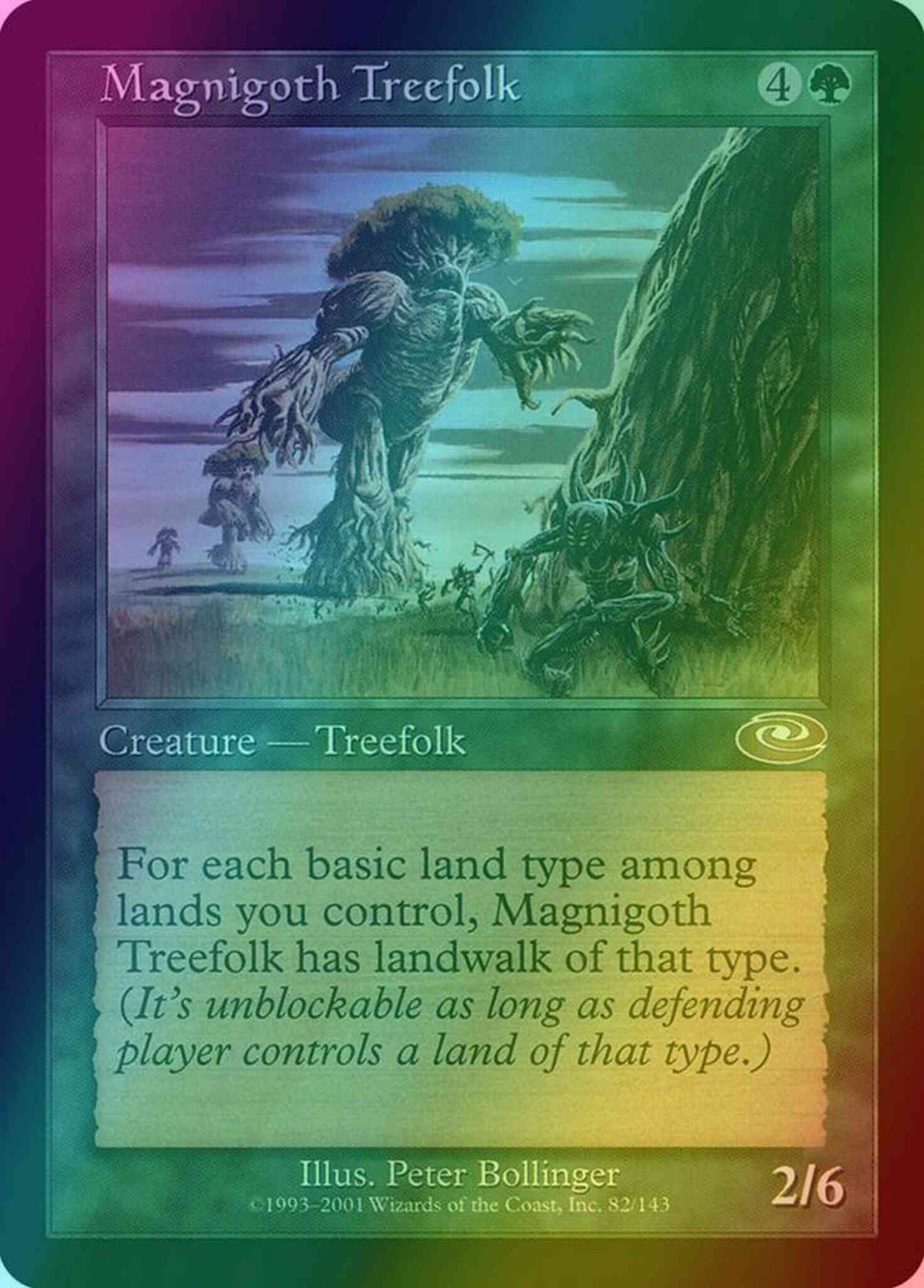 Magnigoth Treefolk [82] [Planeshift] [Foil]