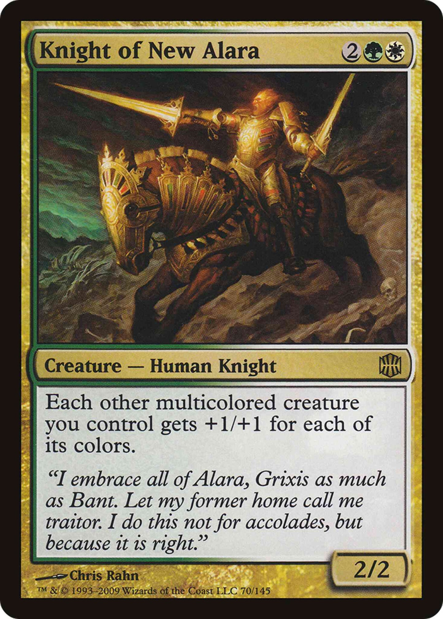 Knight of New Alara [70] [Alara Reborn] [Non-Foil]