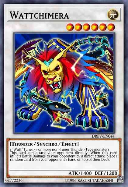 Wattchimera - DREV-EN044 - Ultimate Rare - 1st Edition