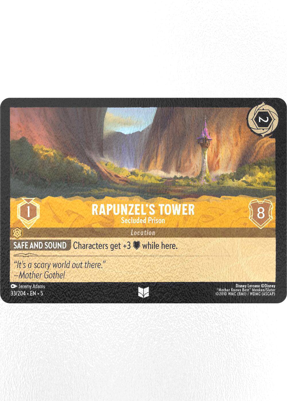 Rapunzel's Tower - Secluded Prison - 33/204 [Shimmering Skies] [Cold Foil]