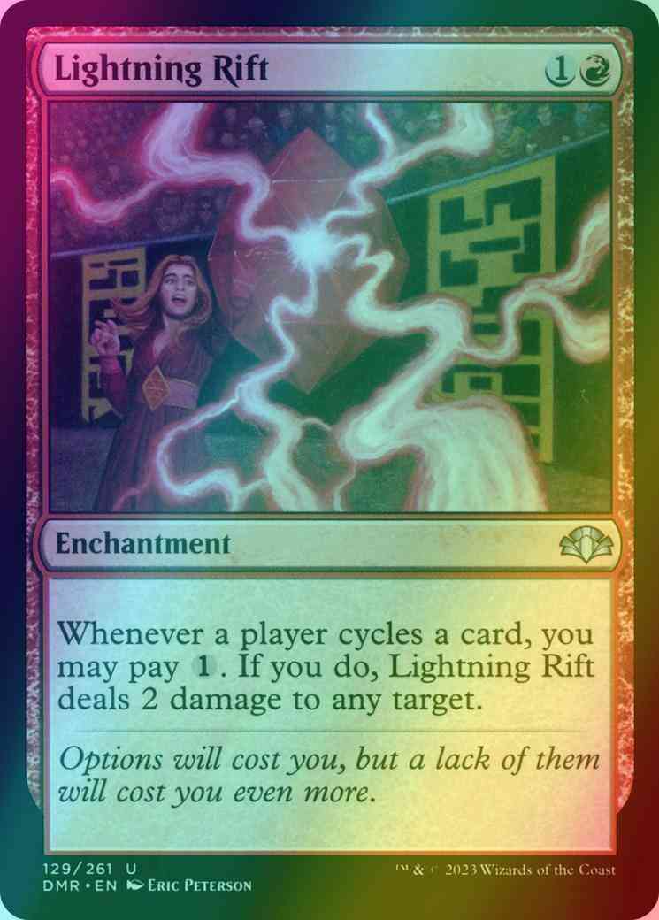 Lightning Rift [129] [Dominaria Remastered] [Foil]