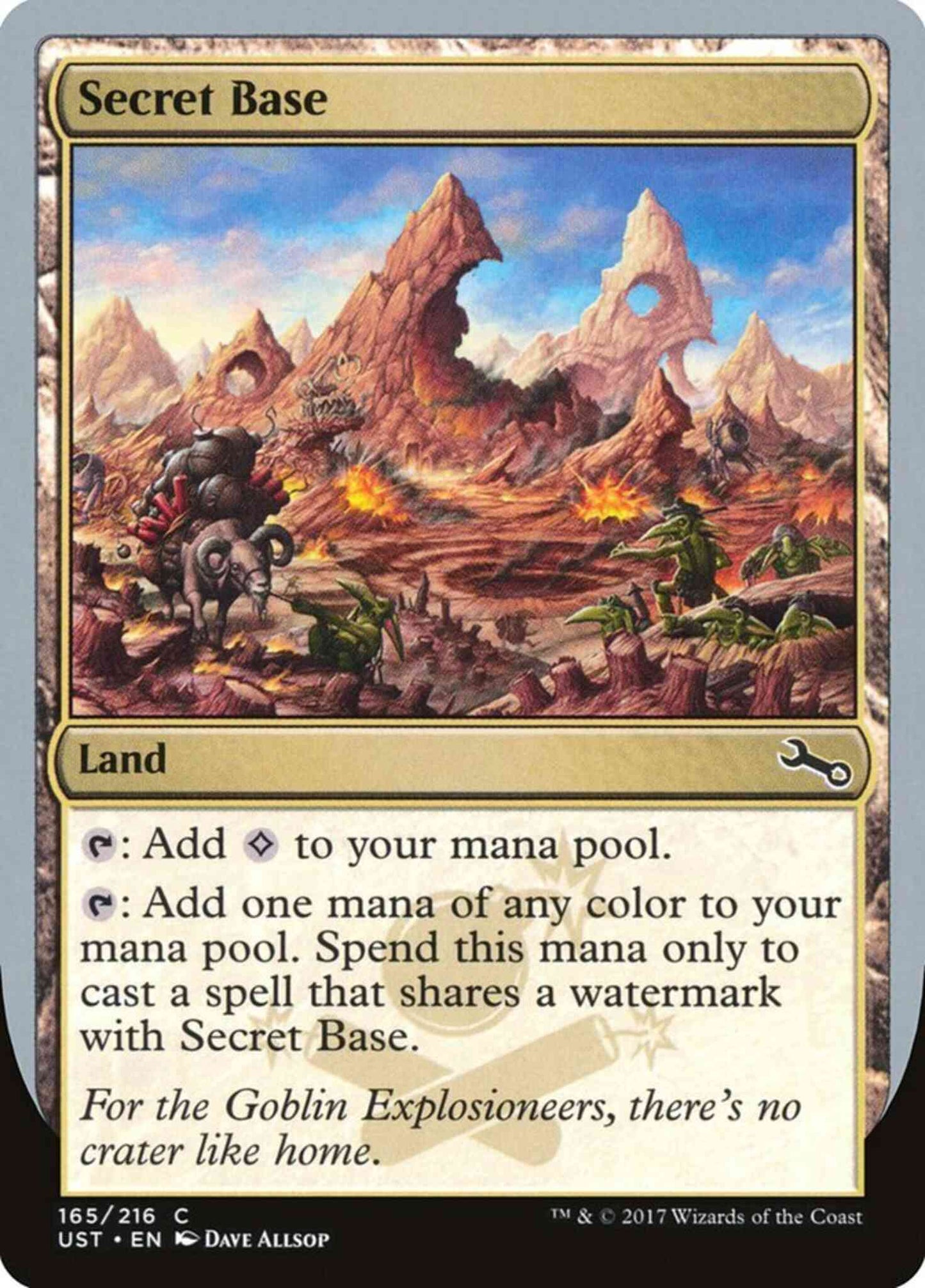 Secret Base [165d] [d] [Unstable] [Non-Foil]