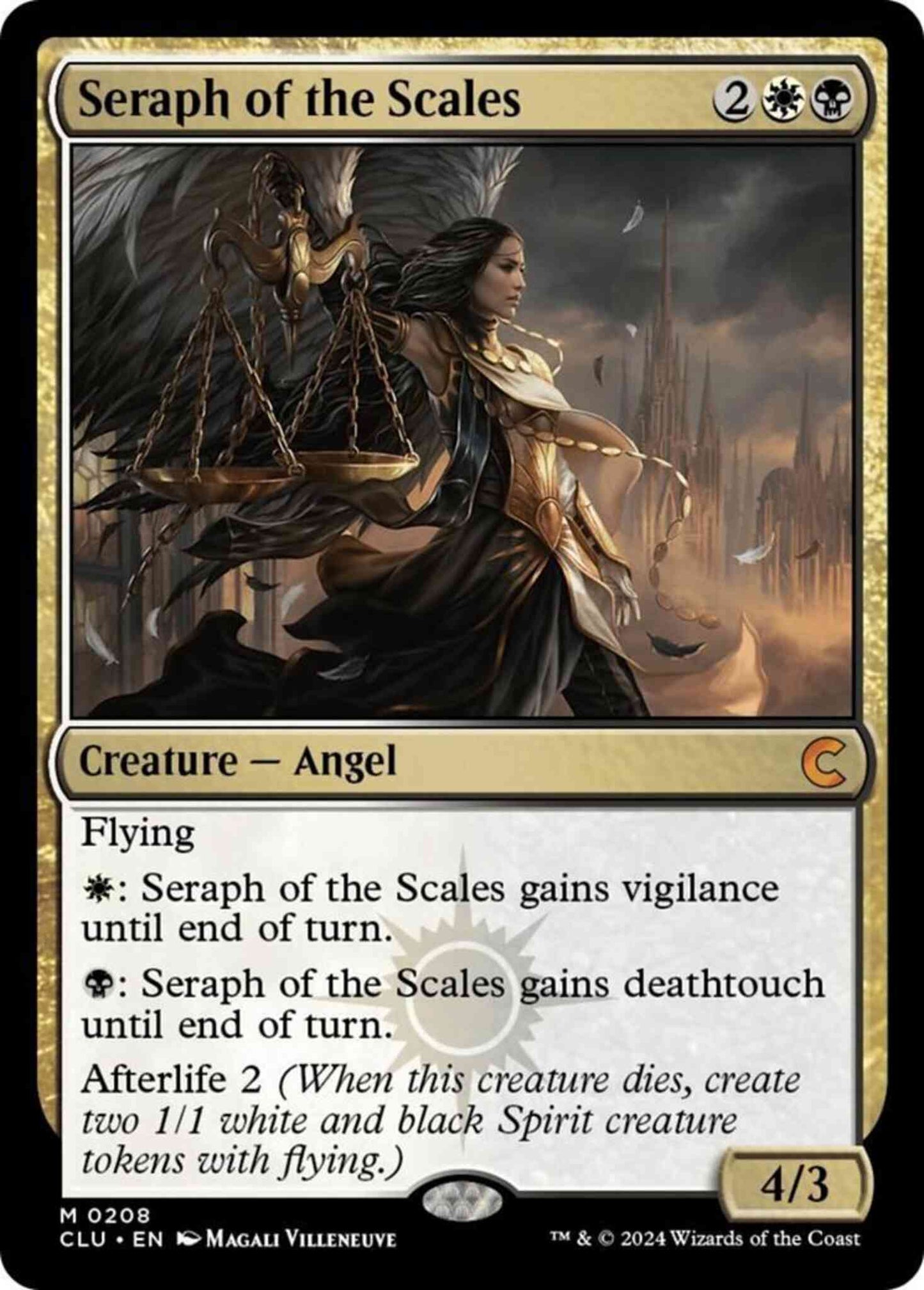 Seraph of the Scales [208] [Ravnica: Clue Edition] [Non-Foil]
