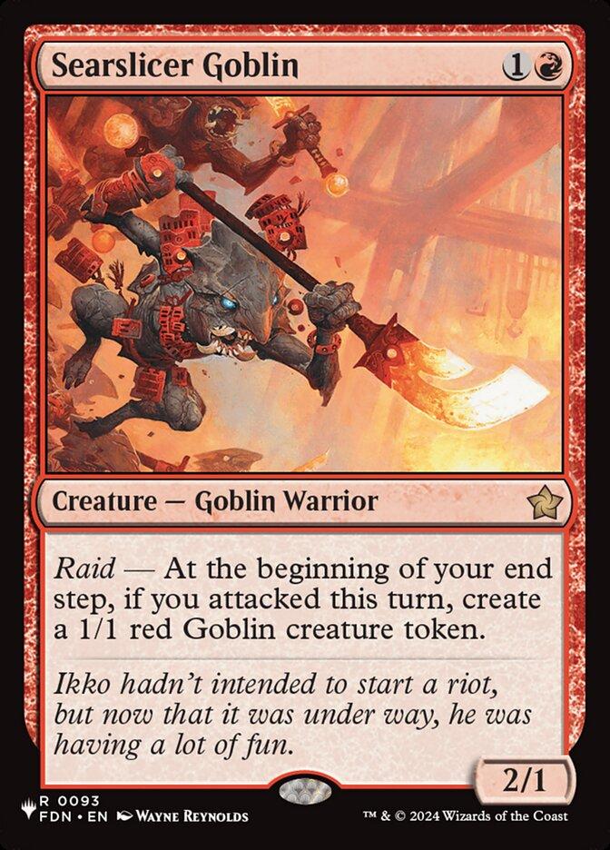 Searslicer Goblin [FDN-93] [The List] [Non-Foil]