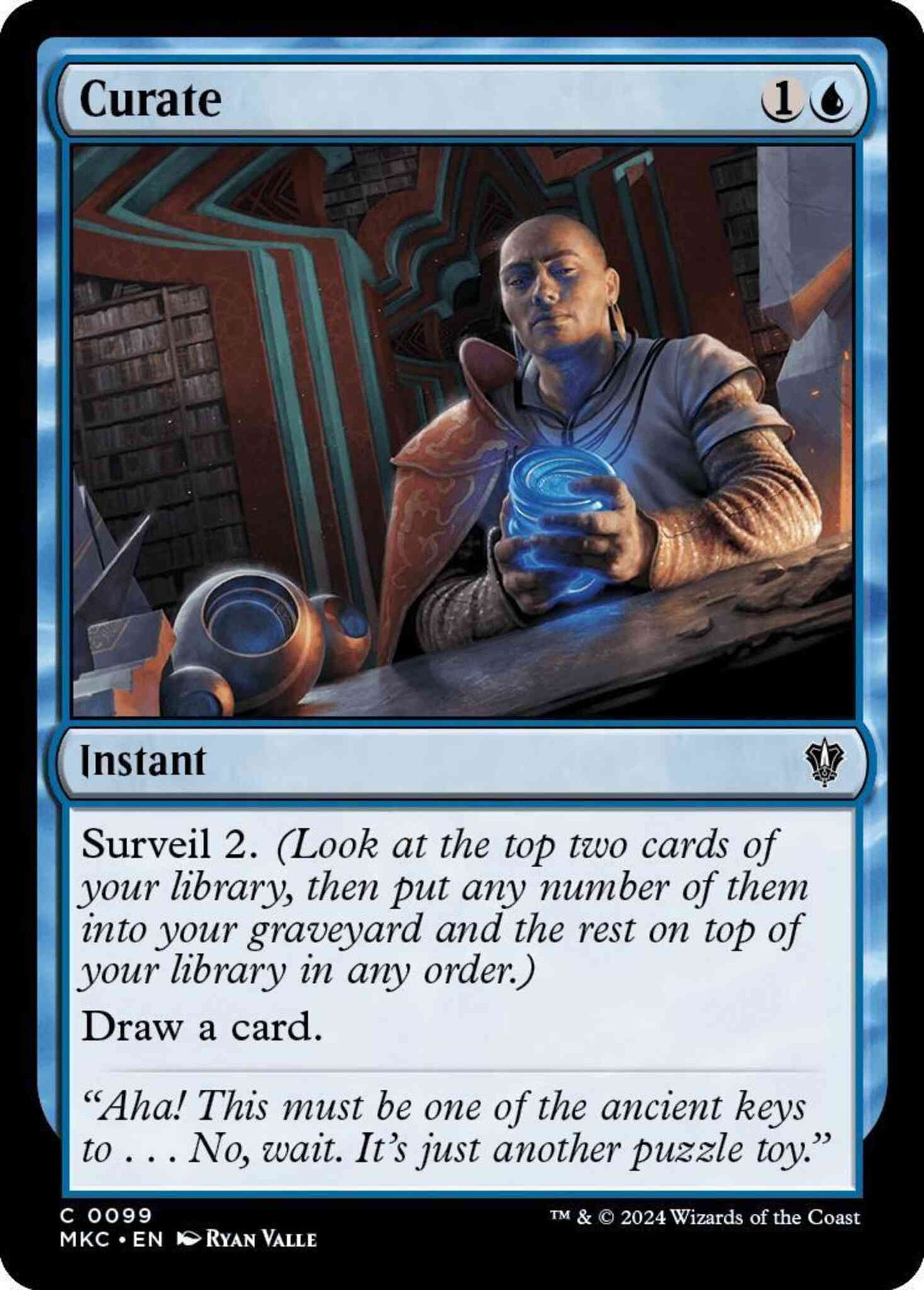 Curate [99] [Murders at Karlov Manor: Commander] [Non-Foil]