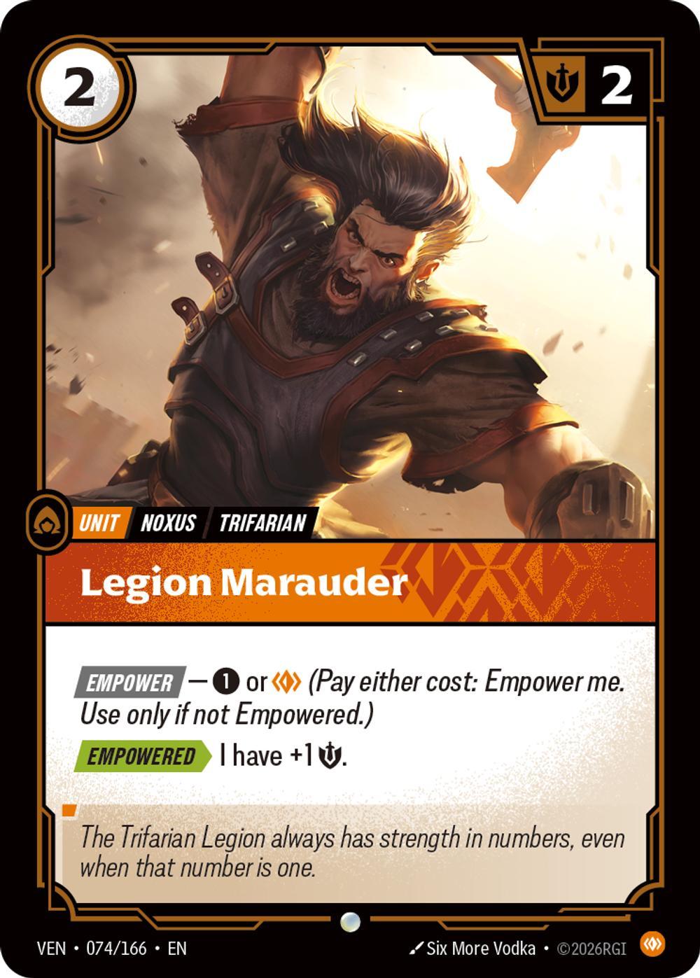 Legion Marauder - 074/166 [Vendetta] [Non-Foil]