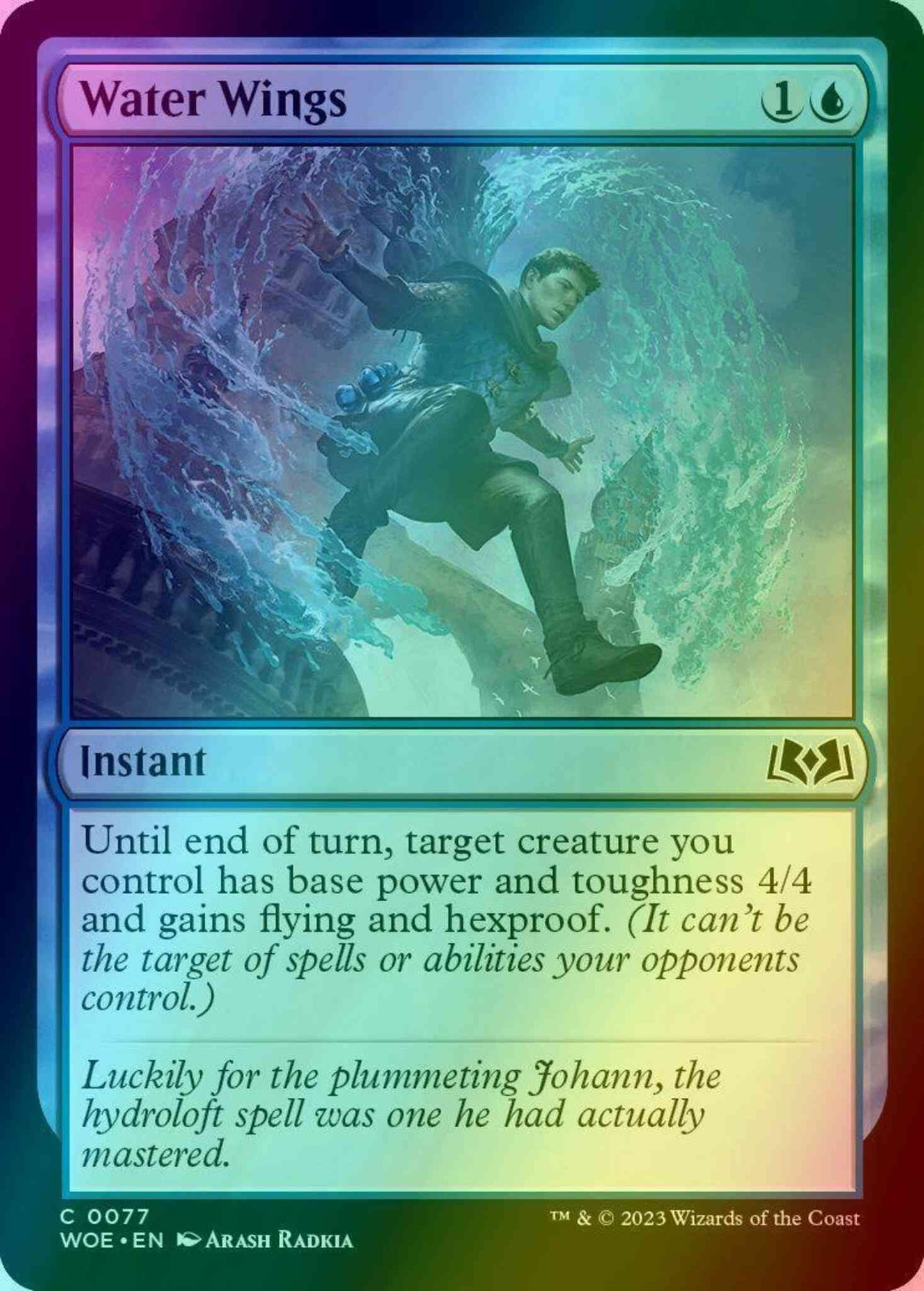 Water Wings [77] [Wilds of Eldraine] [Foil]