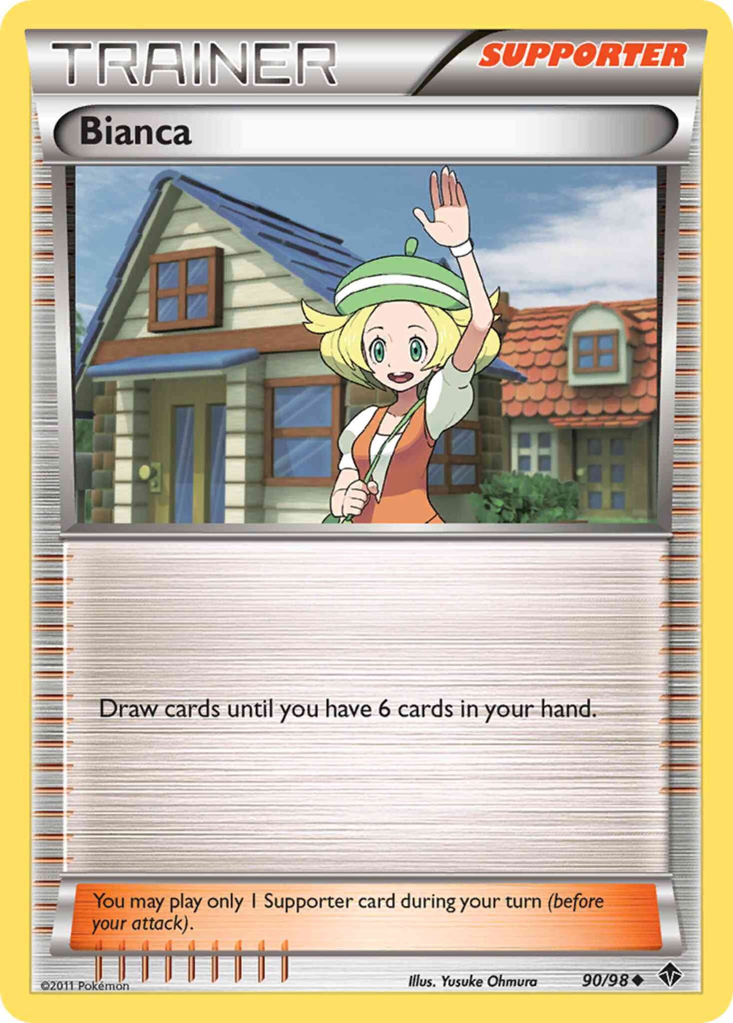 Bianca - 90/98 - Uncommon [bw2-90] [Reverse Holo]