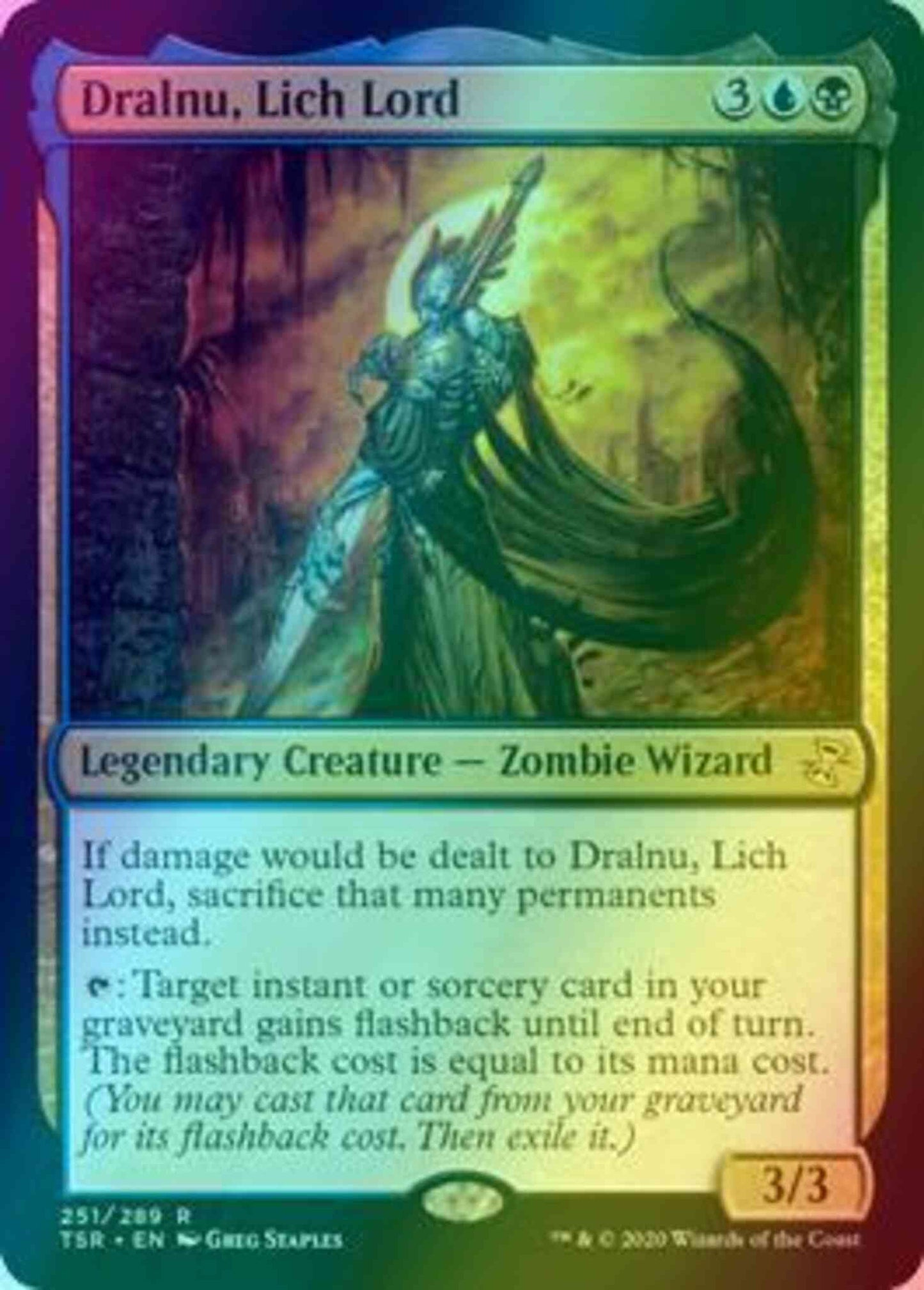 Dralnu, Lich Lord [251] [Time Spiral Remastered] [Foil]
