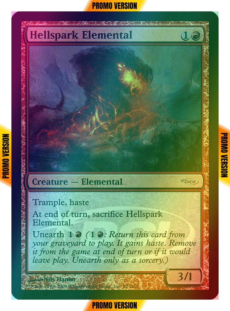 Hellspark Elemental [25] [DCI Promos] [Foil]