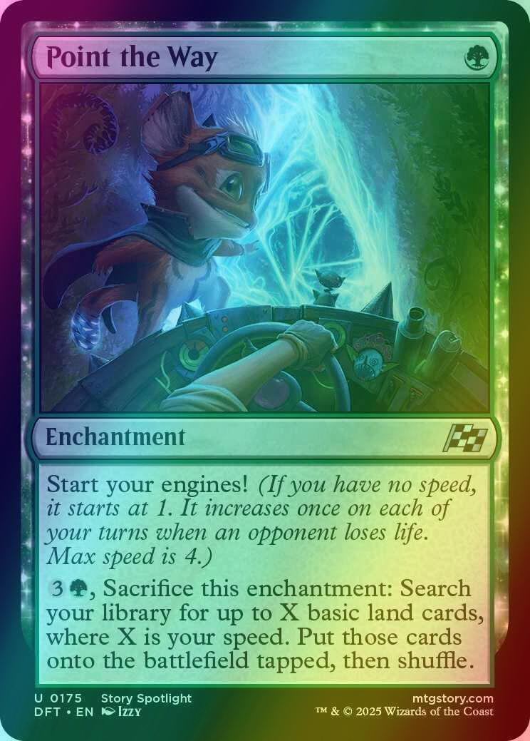 Point the Way [175] [Aetherdrift] [Foil]