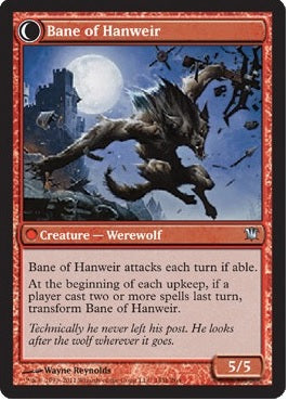 Hanweir Watchkeep // Bane of Hanweir [145] [Innistrad] [Non-Foil]