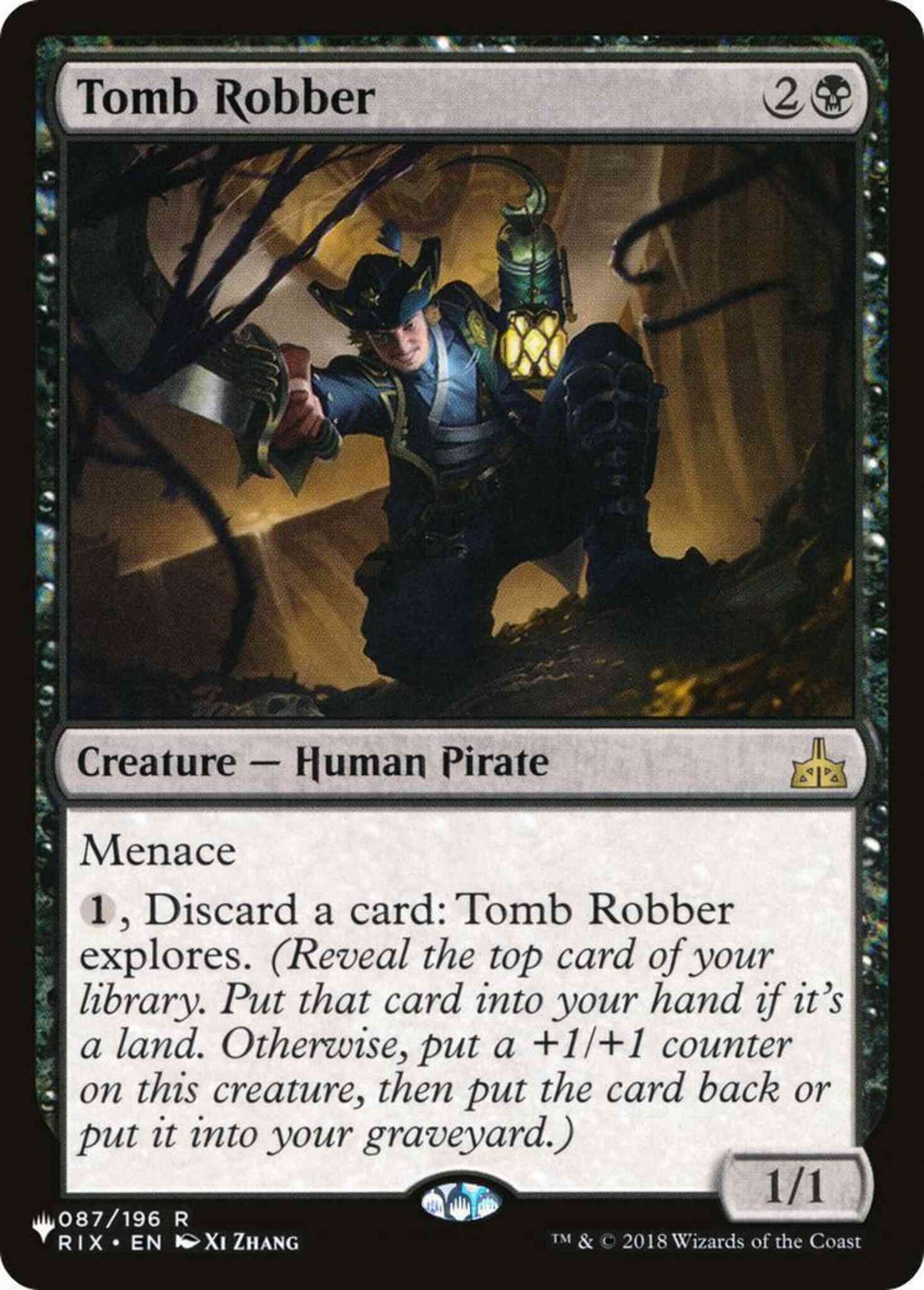 Tomb Robber [RIX-87] [The List] [Non-Foil]