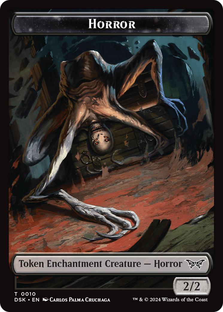 Horror Token [10] [Duskmourn: House of Horror: Tokens] [Non-Foil]