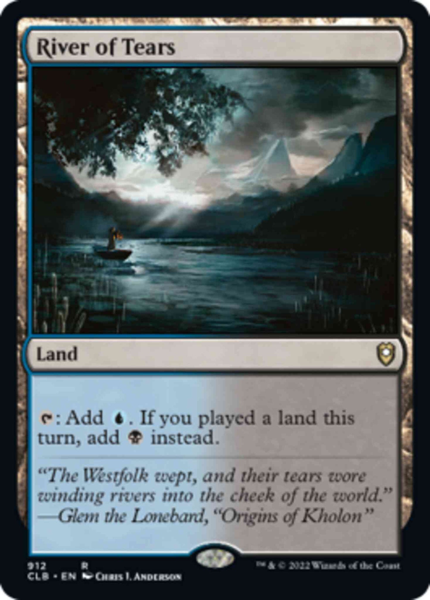 River of Tears [912] [Commander Legends: Battle for Baldur's Gate] [Non-Foil]