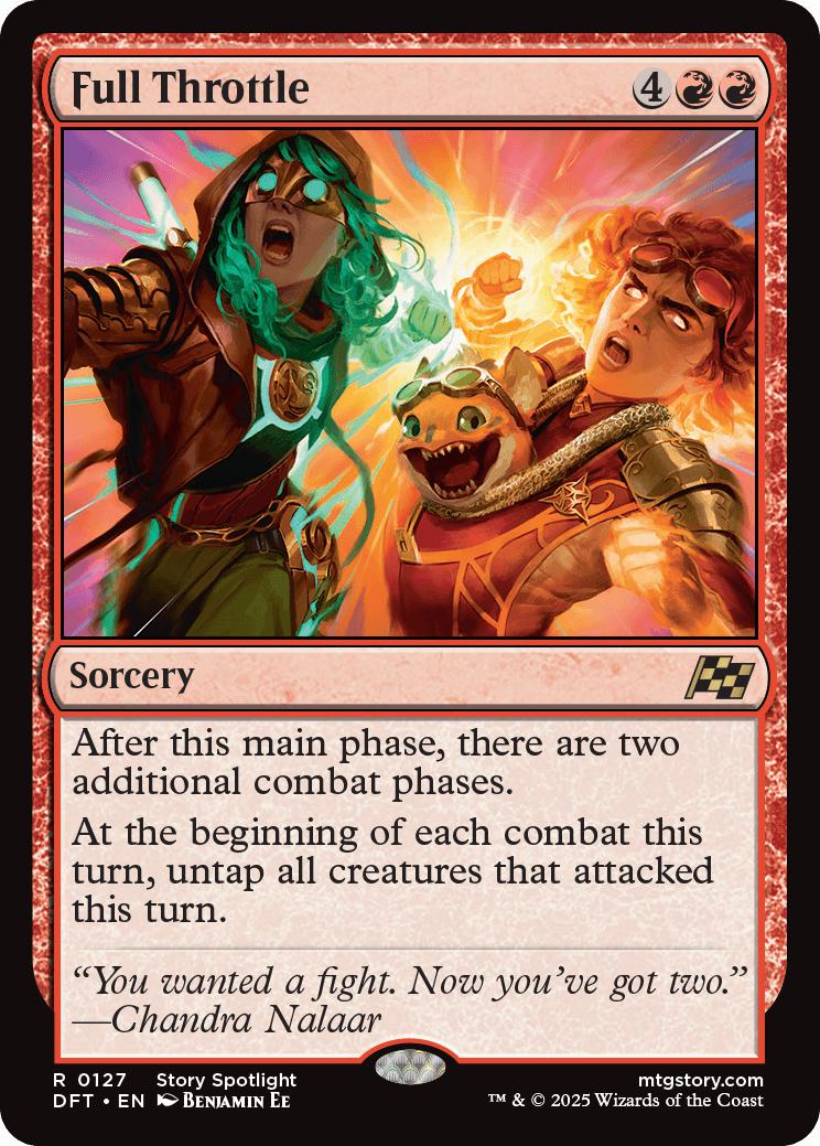 Full Throttle [127] [Aetherdrift] [Non-Foil]