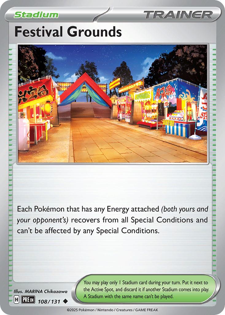 Festival Grounds - 108/131 - Uncommon [sv085-108] [Non-Holo]