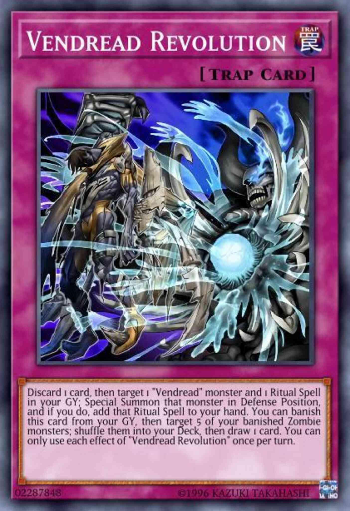 Vendread Revolution - EXFO-EN085 - Super Rare - 1st Edition