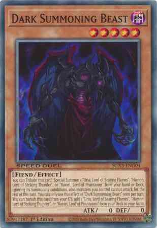 Dark Summoning Beast - SGX3-ENG04 - Common - 1st Edition