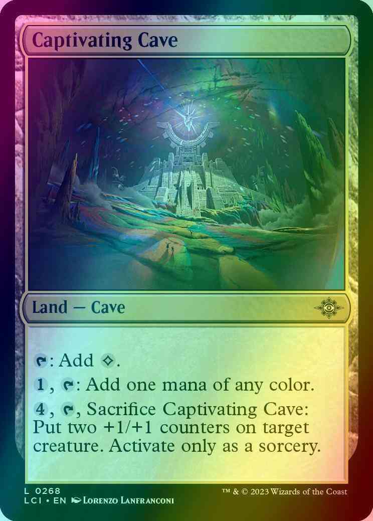 Captivating Cave [268] [The Lost Caverns of Ixalan] [Foil]