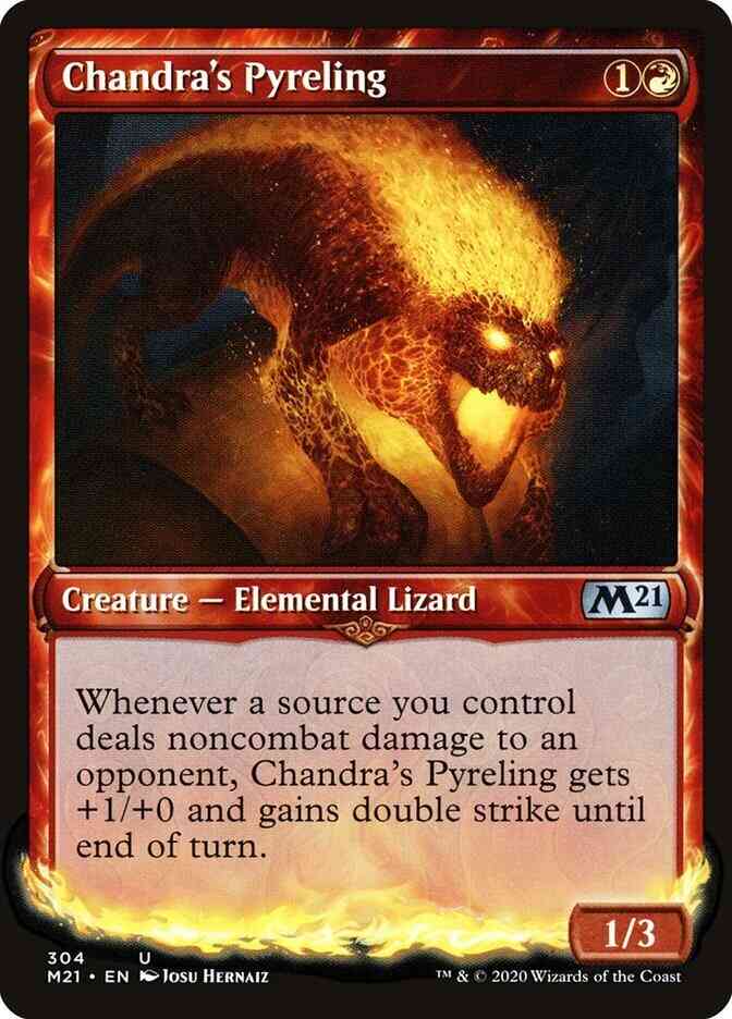 Chandra's Pyreling [304] [Showcase] [Core Set 2021] [Non-Foil]