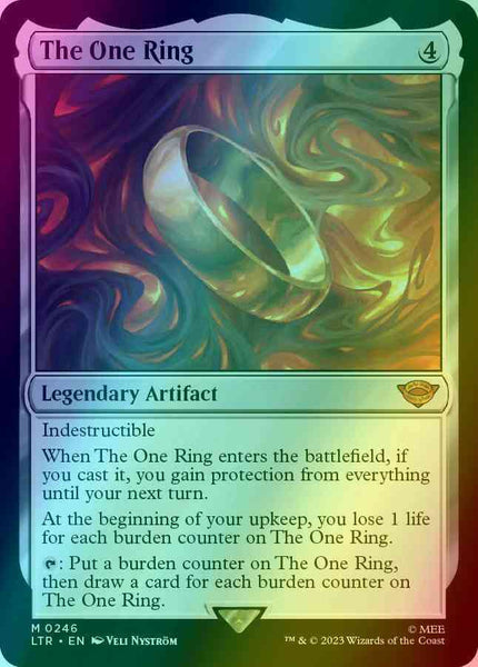 The One Ring [246] [The Lord of the Rings: Tales of Middle-earth] [Foil] – Face to Face Games
