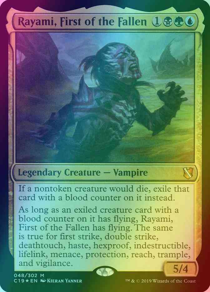 Rayami, First of the Fallen [48] [Commander 2019] [Foil]