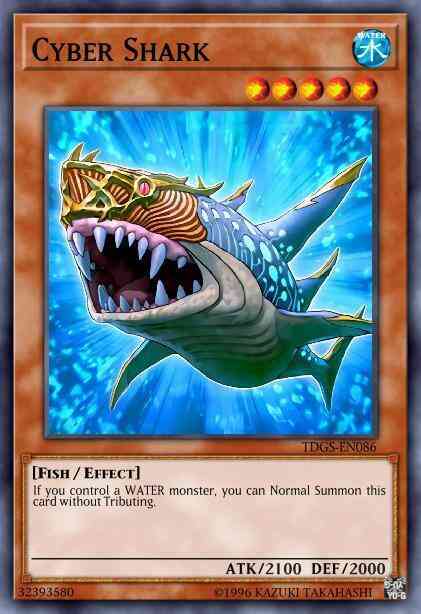 Cyber Shark - TDGS-EN086 - Secret Rare - Unlimited