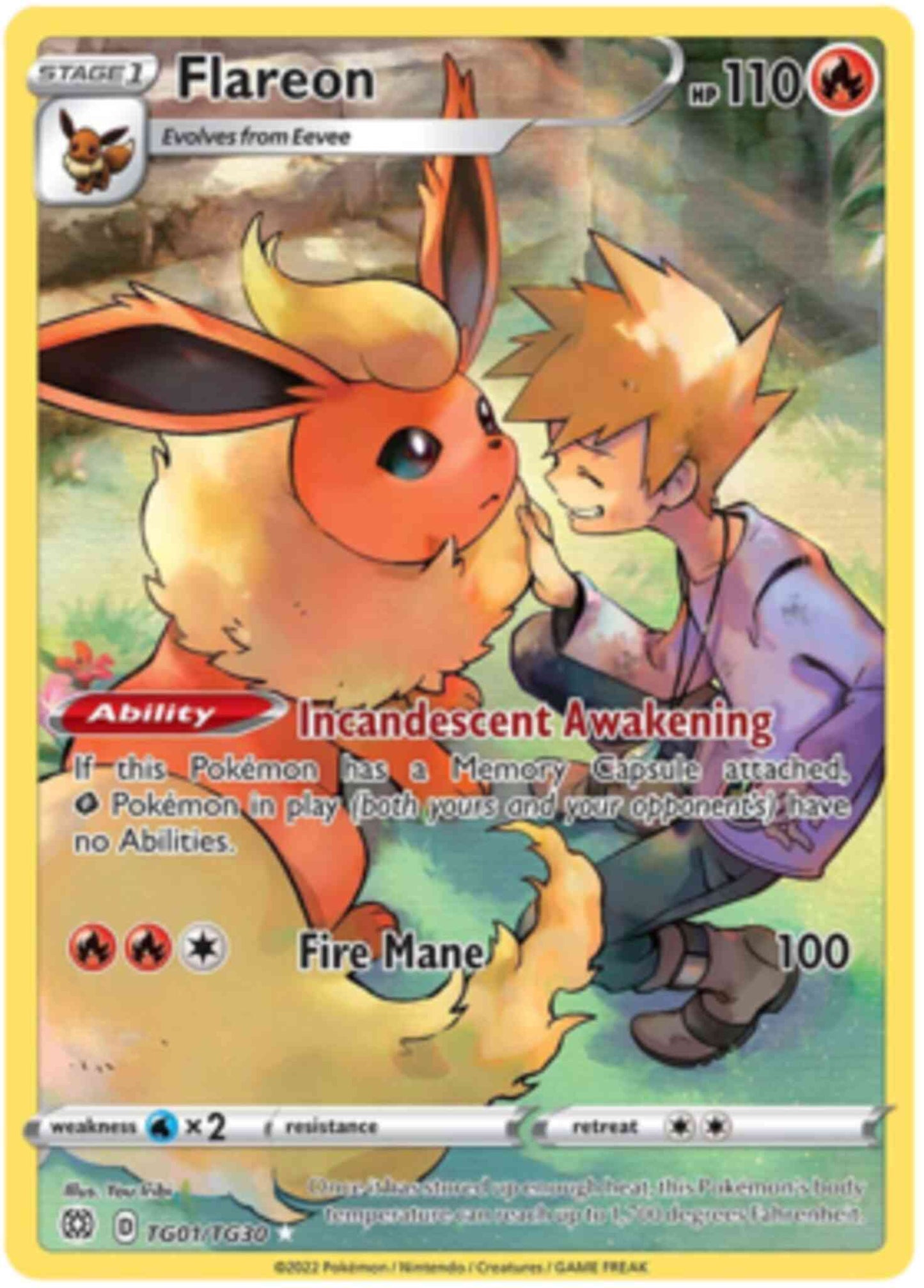Flareon - TG01/TG30 - Rare Ultra [SWSH9-TG01] [Ultra]