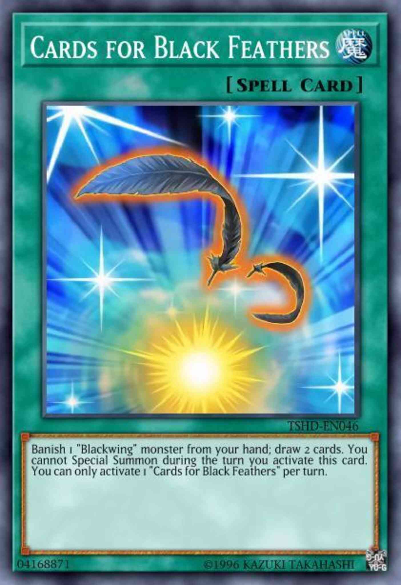 Cards for Black Feathers - TSHD-EN046 - Ultimate Rare - 1st Edition