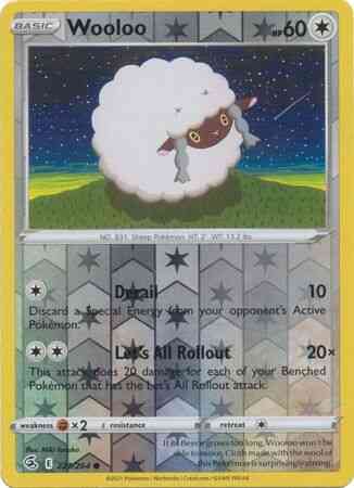 Wooloo - 221/264 - Common [SWSH8-221] [Reverse Holo]