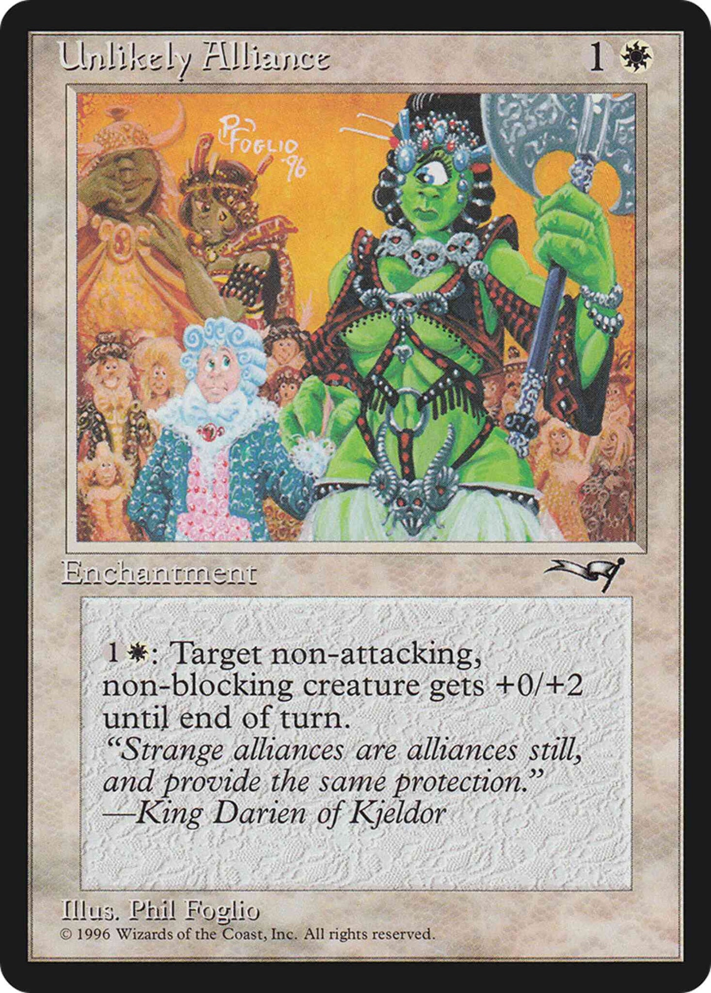 Unlikely Alliance [20] [Alliances] [Non-Foil]