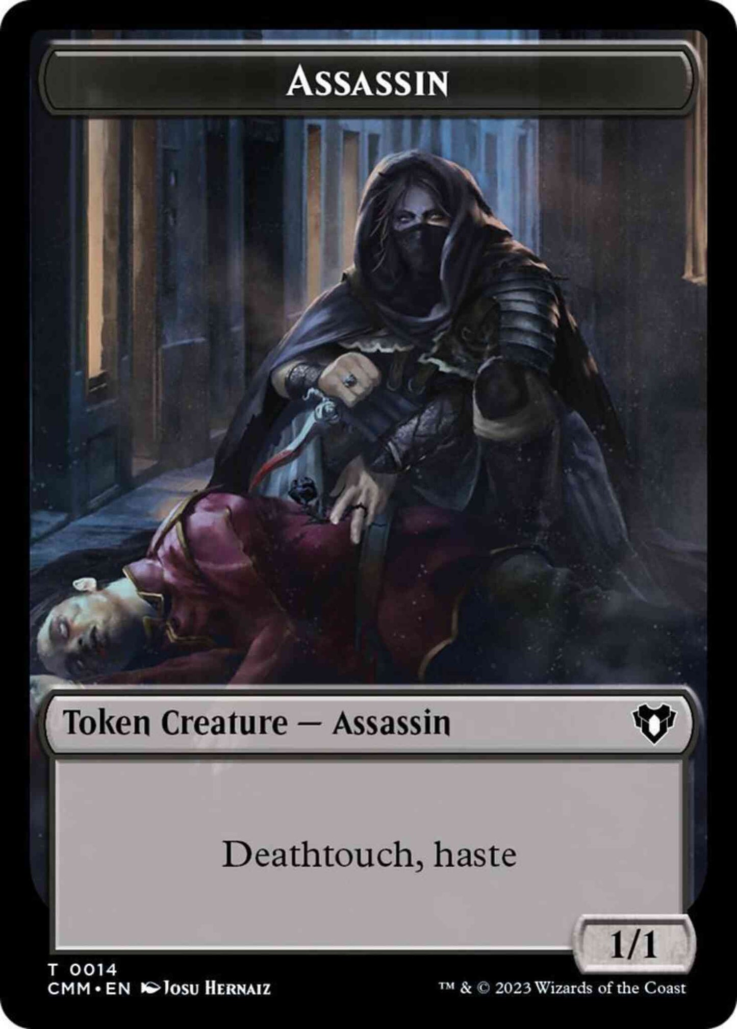 Assassin Token (14) // Zombie Token (19) [Commander Masters: Tokens] [Non-Foil]